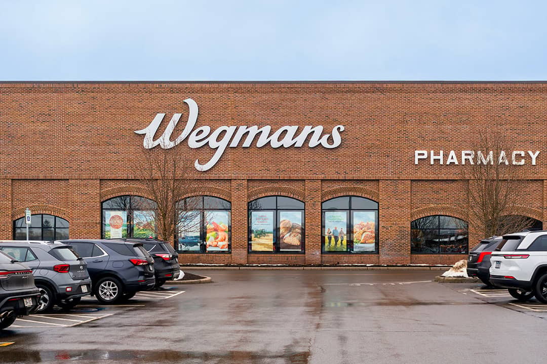 A Wegmans supermarket in Syracuse.
